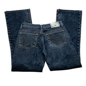 Bella‎ Dahl Vintage Chic Half Velour Dark Jeans Size 26 Made in USA